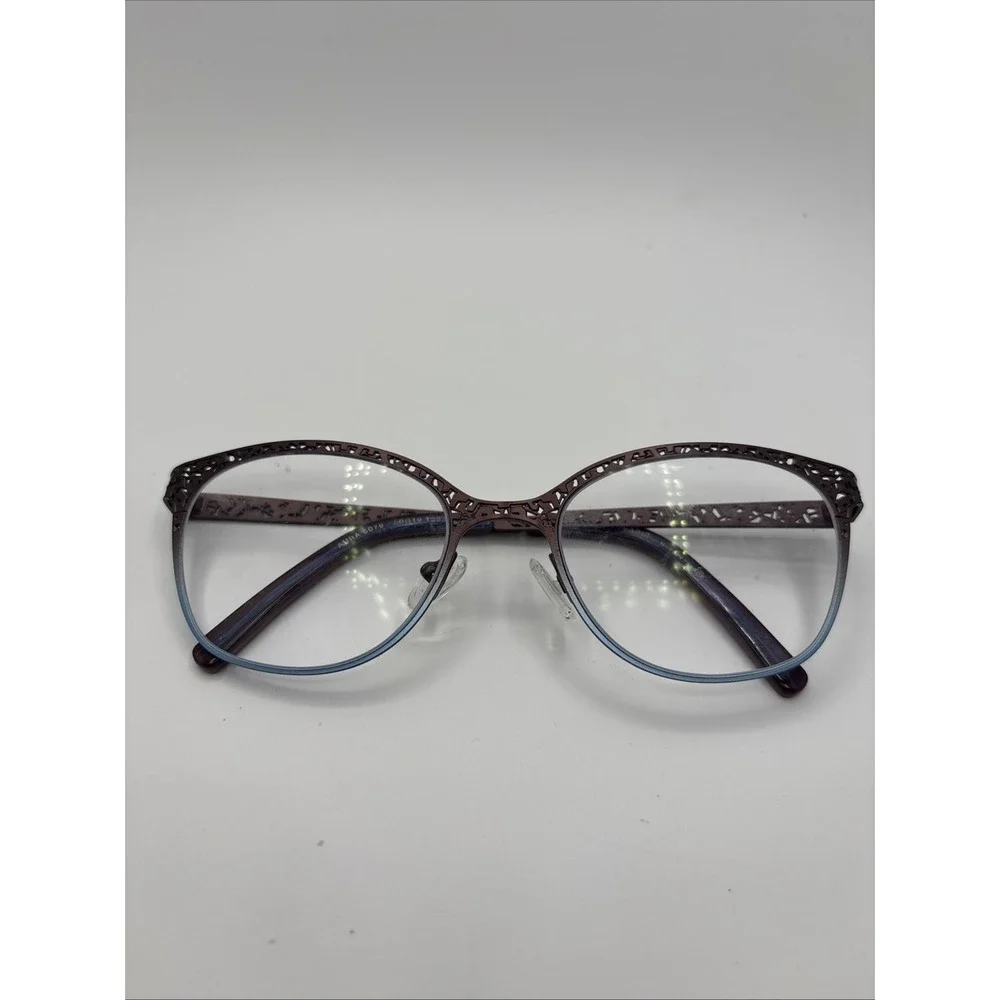 JEAN LAFONT PARIS AURA 5079 Brown/Blue 50-19-133mm Eyeglasses Frame #905